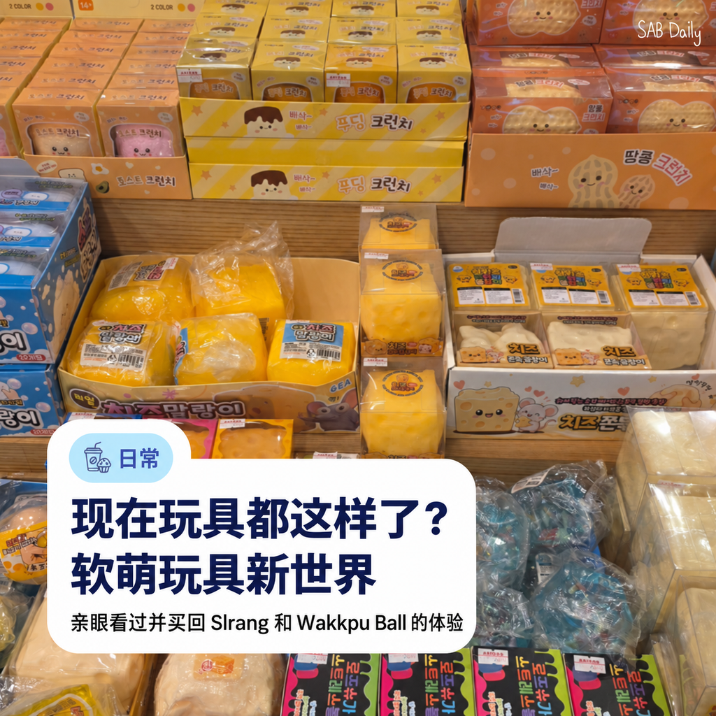 韩国Artbox软萌玩具指南：Slang-i、Crunch Slang-i与Wakppu Ball区别