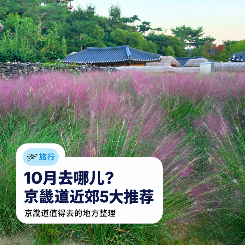 2026年10月京畿道5大庆典｜秋季出游日期整理